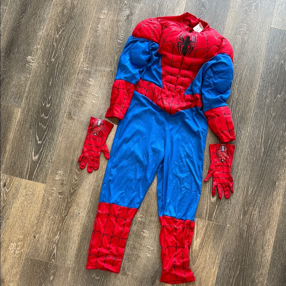 Kids Spider Man Costume (size 9/10)